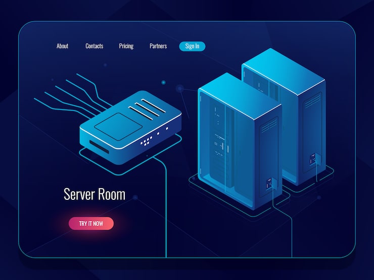 Secure digital database server